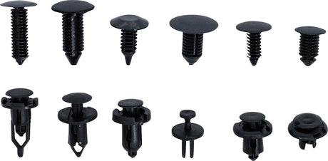 AUTOMOTIVE CLIP ASSORTMENT | UNIVERSAL | 192 PCS. (9780)
