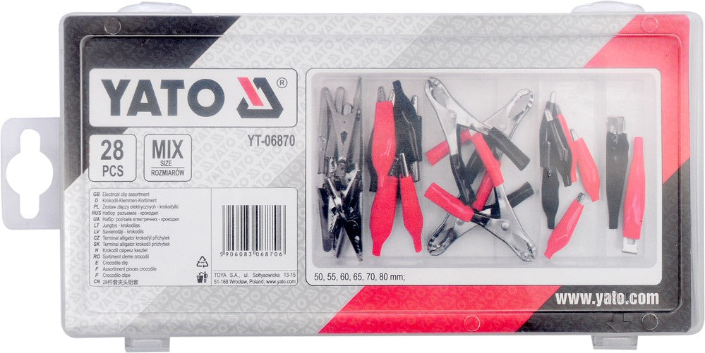 ELECTRICAL CLIP ASSORTMENT 28PCS (YT-06870)