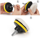 POLISHING AND GRINDING PAD SET | Ø 115 MM | 31 PCS. (BW1031)