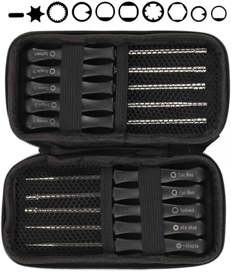 PRECISION SCREWDRIVER TOOL SET | FOR CARBURETOR ETC. | 10 PCS. (CAT10)