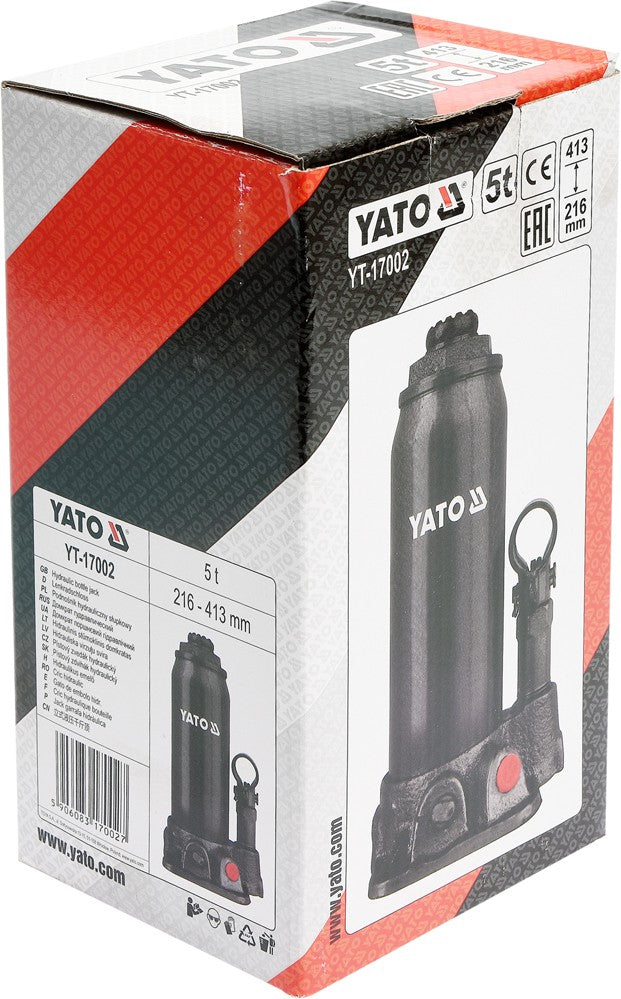 HYDRAULIC BOTTLE JACK 5T (YT-17002)