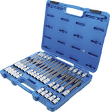 BIT SOCKET SET | 12.5 MM (1/2") DRIVE | TPS-STAR TAMPERPROOF (FOR TORX PLUS) TPS20 - TPS70 | 32 PCS. (5191)