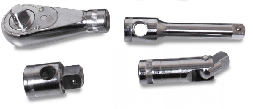 SOCKET SET 12-POINT | 25 MM (1") | 20 MM (3/4") | 26 PCS. (10115V)