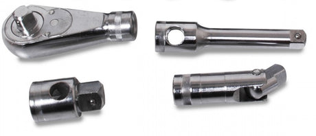 SOCKET SET 12-POINT | 25 MM (1") | 20 MM (3/4") | 26 PCS. (10115V)