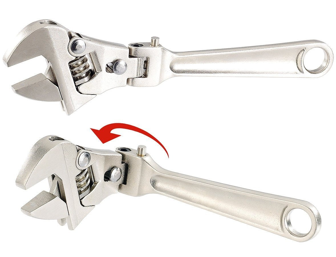FLEX ADJUSTABLE WRENCH | WITH RATCHET | 250 MM (RW1202-10)