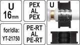 DIES U16 FOR PRESS YT-21750/YT-21751 (YT-21755)