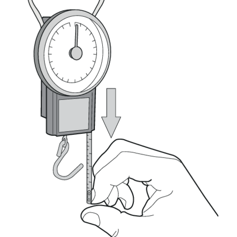 SPRING WEIGHT MEASURE WITH MESURE (15301)