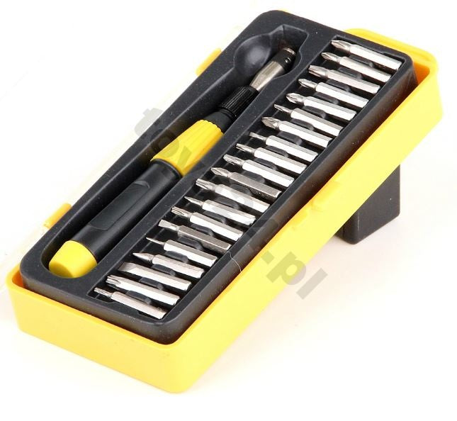 PRECISION SCREWDRIVER BIT SET 21PCS (64370)