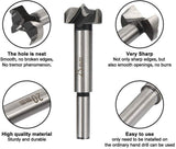 WOOD ROUTER BIT SET | 15-35 MM | 5 PCS. (SK1630)