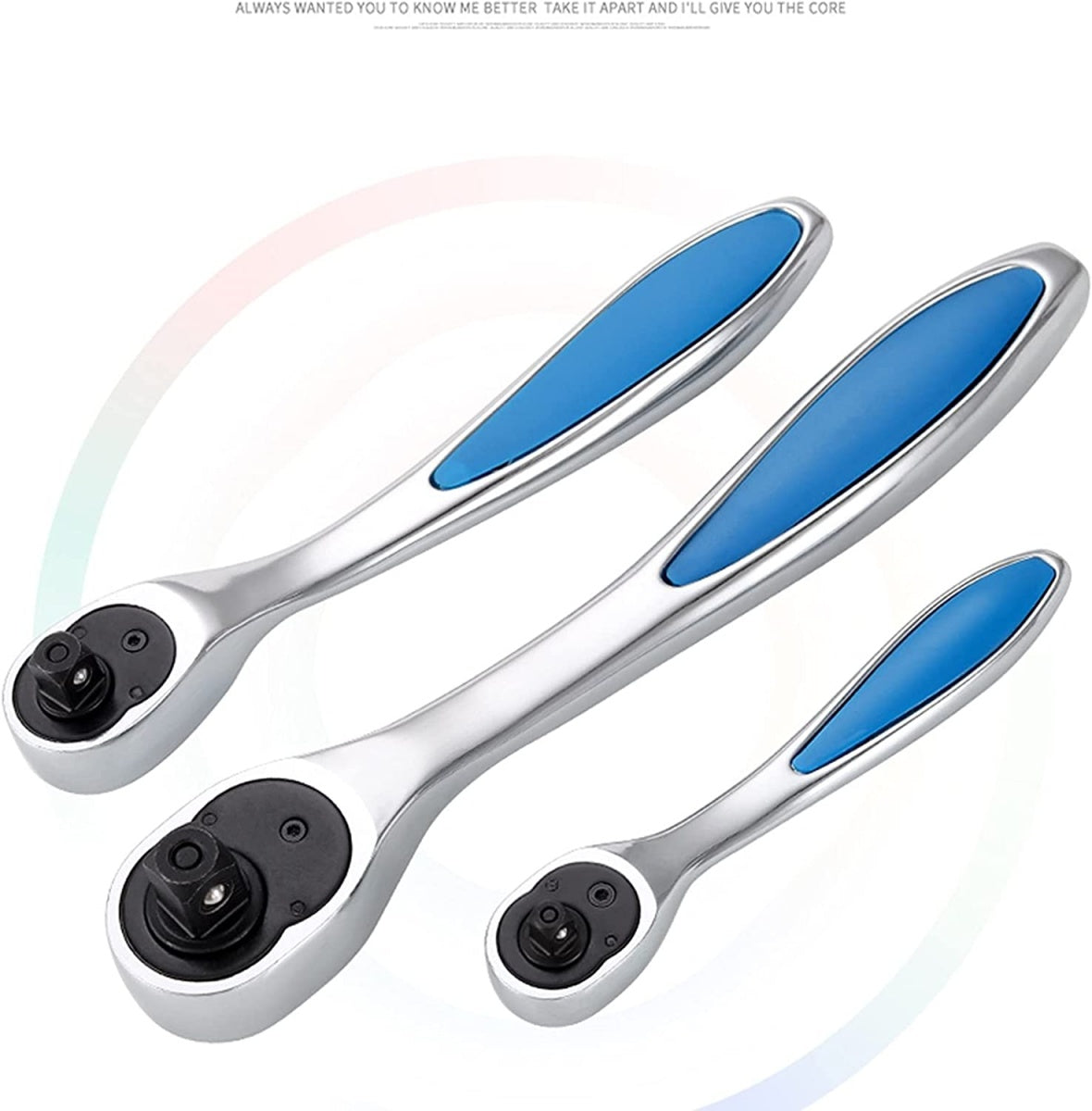 RATCHET HANDLE FOR SOCKETS | 72 TEETH | 12.5 MM (1/2") (RH12N)