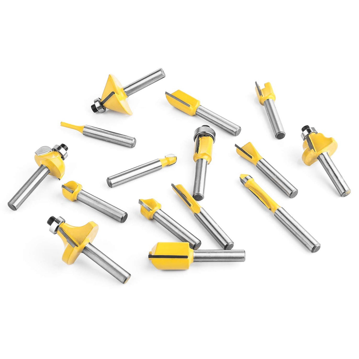 WOOD ROUTER BIT SET | 15 PCS. (SK1637)