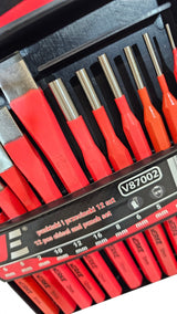 CHISEL AND PUNCH SET | 12 PCS. (FT00035)