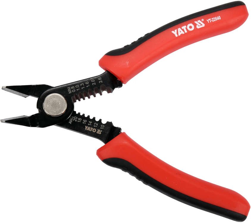 SMALL WIRE CUTTER & STRIPPER 140MM (YT-22640)