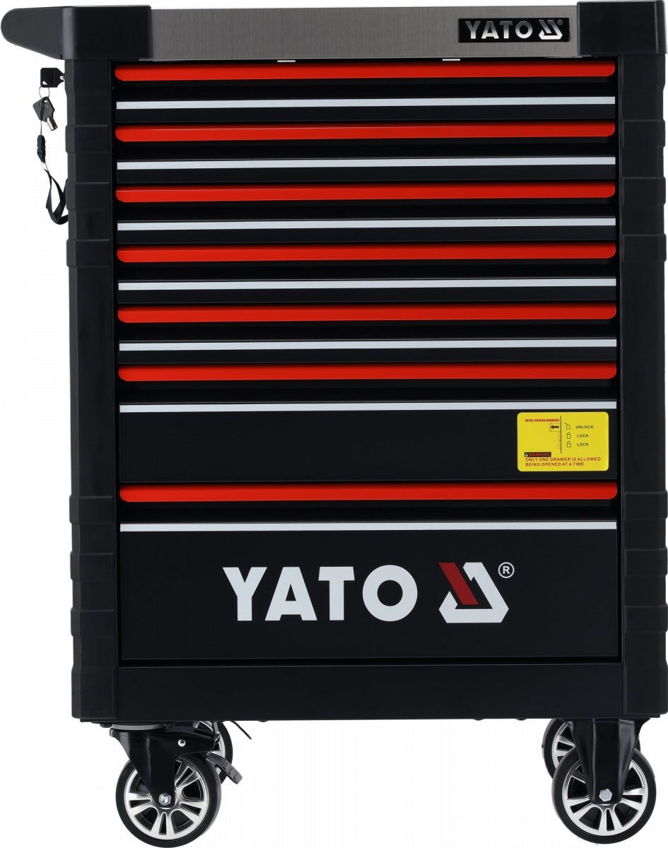 TOOL CABINET ON WHEELS | 7 DRAWERS | WITH TOOLS | 190 PCS (YT-55306)