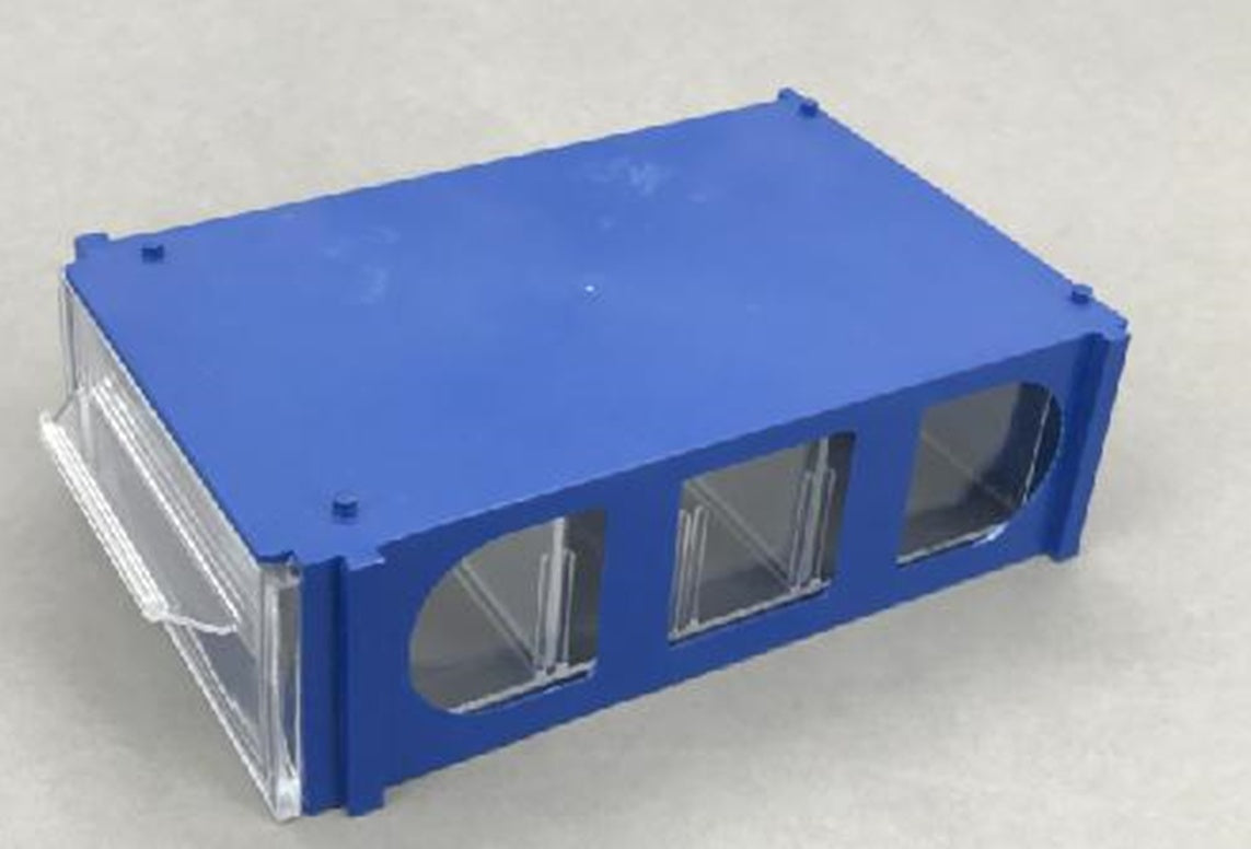 STACKABLE PLASTIC HARDWARE STORAGE BOX | 14.5X9.5X5 CM (SPB145)
