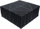 PLASTIC TILES-SET | CLICK-SYSTEM | 400 X 400 X 18 MM | 10-PCS. (74546)