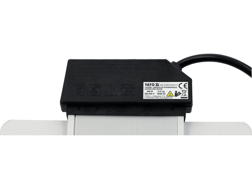 HEATING ELEMENT FOR KEEPING FOOD WARM / FOR BUFFET DISHES | 400W (YG-04592)
