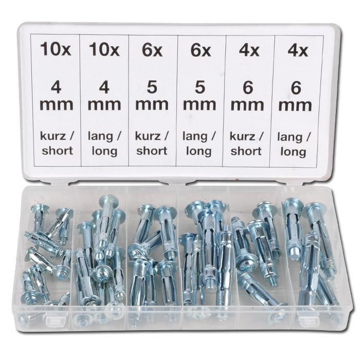 MOLLY BOLT ASSORTMENT | 40 PCS. (8139)