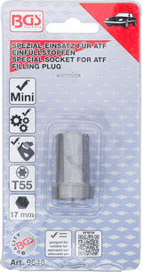 SPECIAL SOCKET FOR ATF FILLER PLUG | T-STAR (FOR TORX) T55 | FOR MINI (9648)