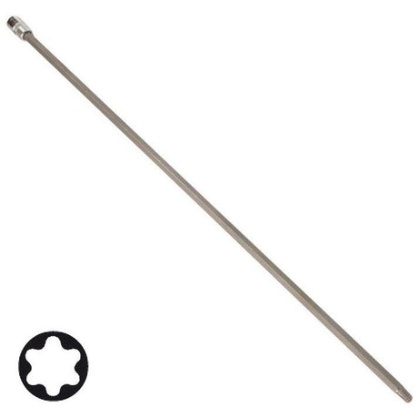 Ruuvikärki puristettu hylyyn | pituus 400 mm | 6,3 mm (1/4") T-Star (Torx) T30 (4202)