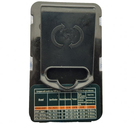 BIT SET | DOUBLE-SIDED | PH2/PH2 X 65 MM | 10 PCS. (A146HH)