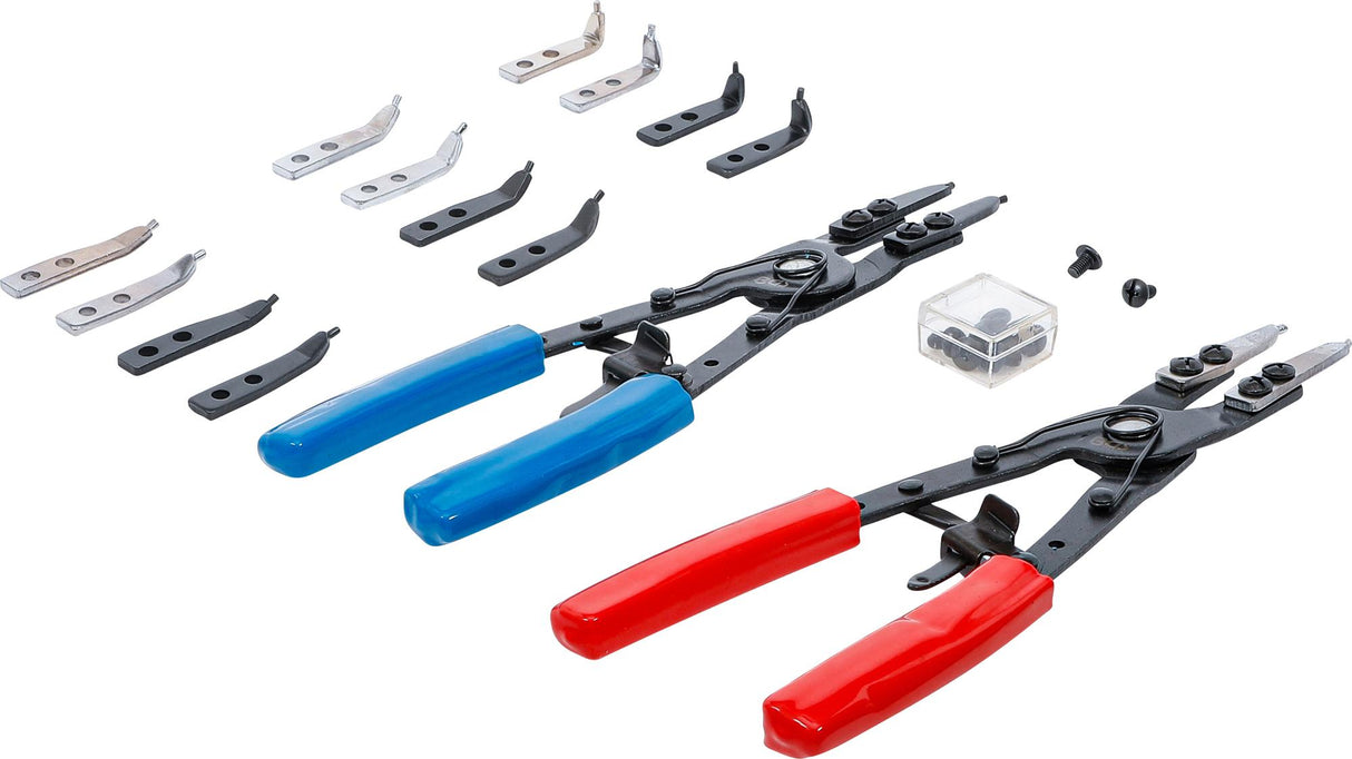CIRCLIP PLIERS SET | REPLACEABLE TIPS | 10 PCS. (453)