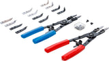 CIRCLIP PLIERS SET | REPLACEABLE TIPS | 10 PCS. (453)