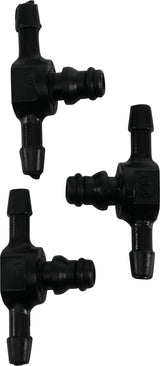 PLASTIC CONNECTOR SET | T-SHAPE | 20 PCS. (8107-20)
