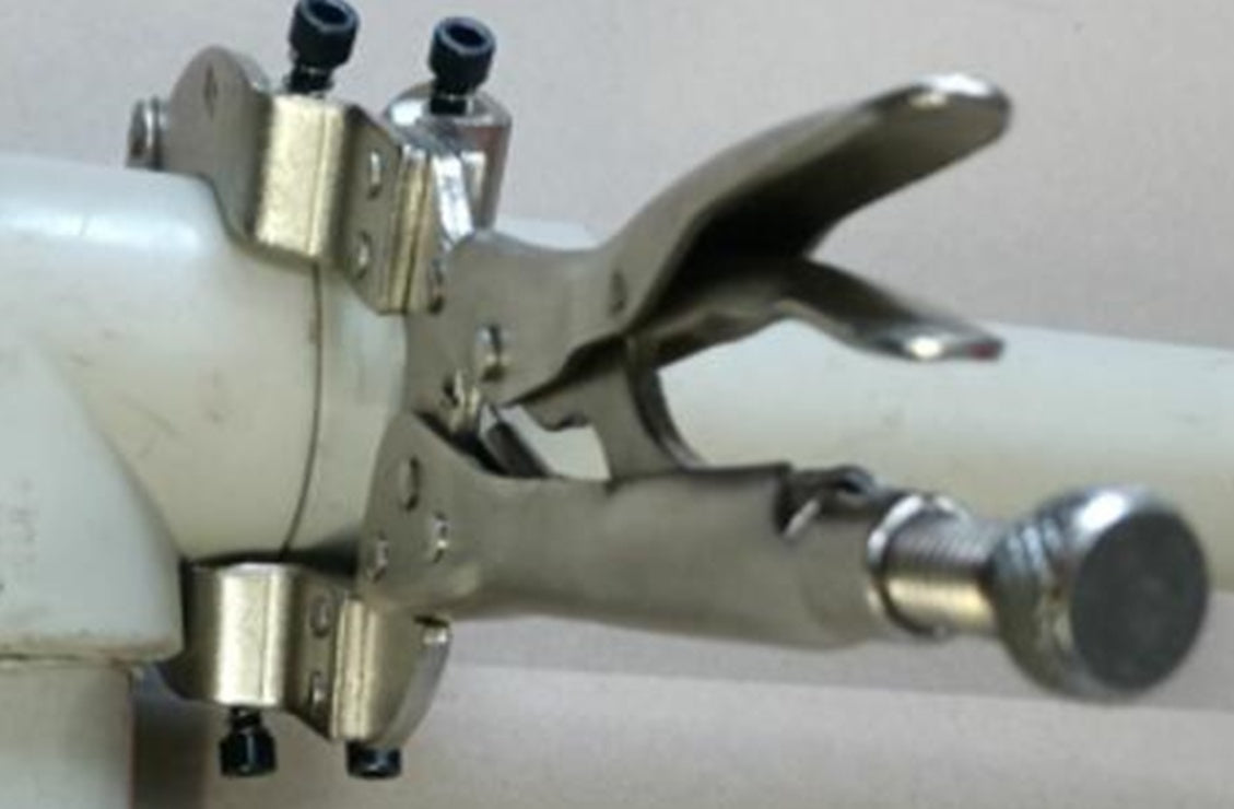 LOCKING PIPE CLAMPING PLIERS WITH FLAT JAWS | 14" | 350 MM (WPP14)