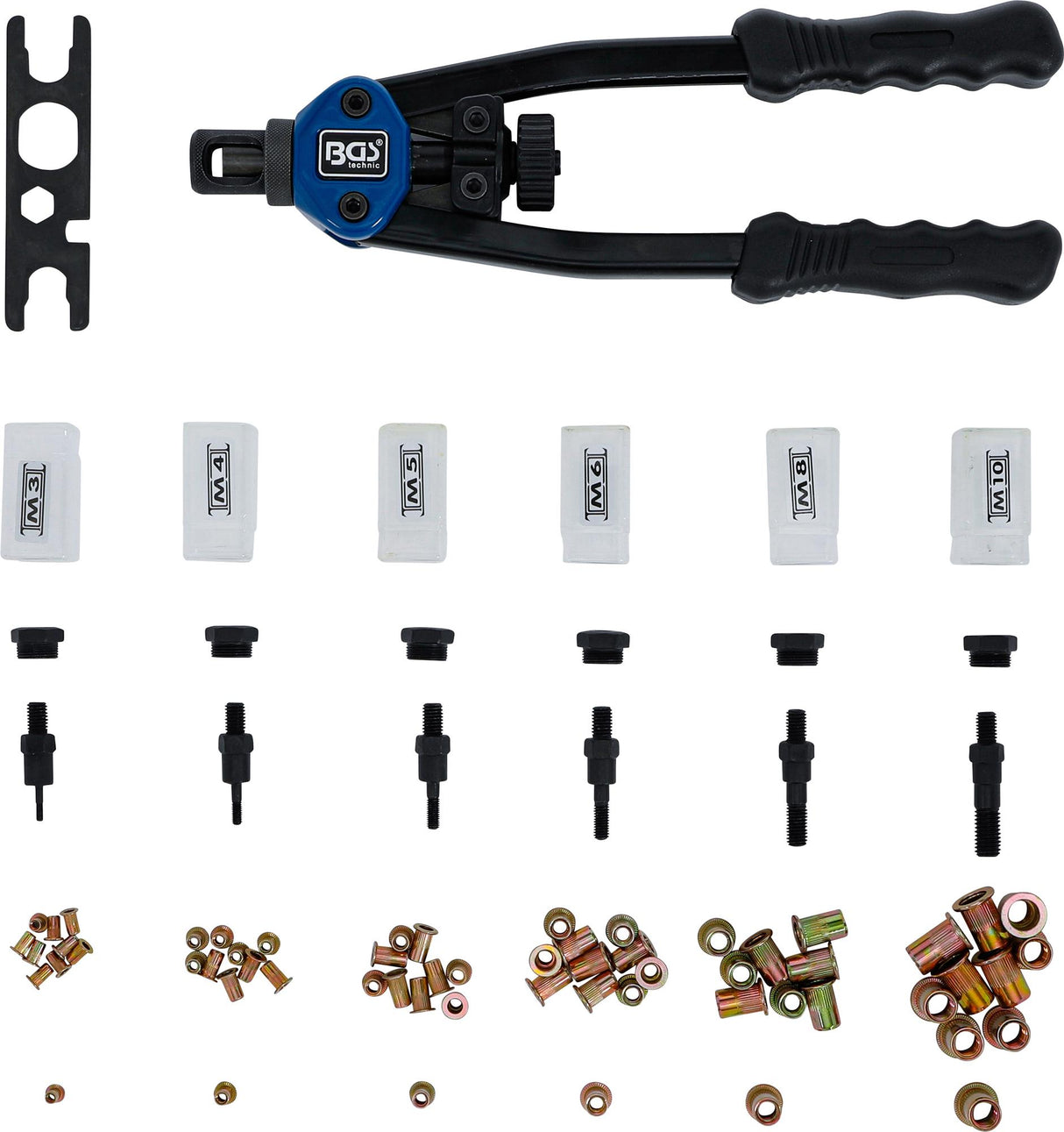 NUT RIVETER | M3 - M10 | 68 PCS. (408)