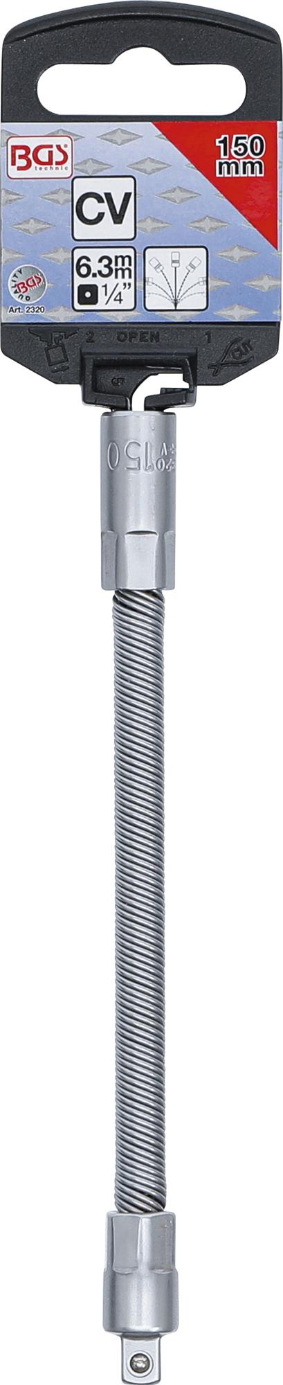 FLEXIBLE EXTENSION BAR | 6.3 MM (1/4") | 150 MM (2320)