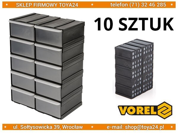 WORKSHOP DRAWERS 225X155X100MM (78785)