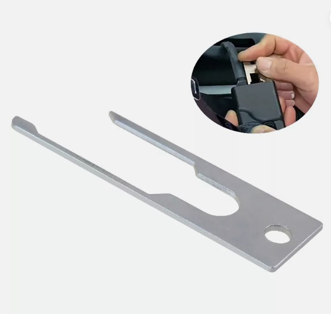 UNIVERSAL SEAT BELT BUCKLE REMOVAL TOOL | TESLA MODEL 3/Y (TR3A)