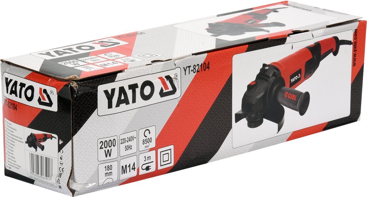 ANGLE GRINDER 2000W 180MM PIVOT HANDLE (YT-82104)