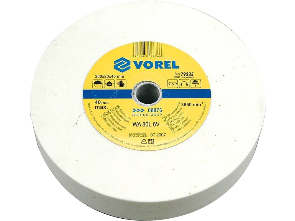 GRINDING DISC | 200X20X40 MM (08876)