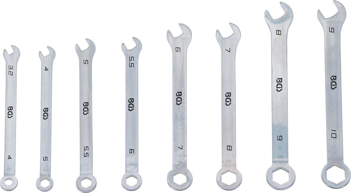 COMBINATION SPANNER SET | STUBBY TYPE | 4 - 10 MM | 8 PCS. (8646)