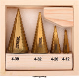 4PCS STEP DRILLS (22617)
