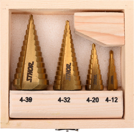 4PCS STEP DRILLS (22617)