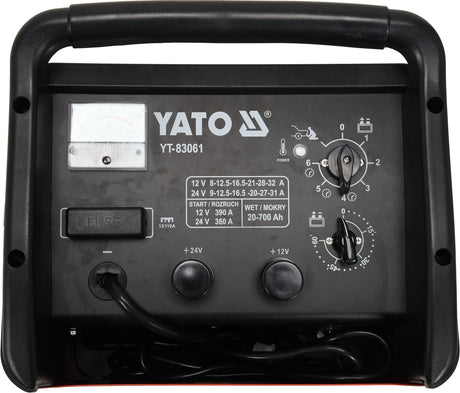 BATTERY CHARGER, JUMP START. 20-700 AH (YT-83061)