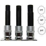 SPECIAL SOCKETS | FOR BMW RIM LOCKS | 3 PCS. (5285)