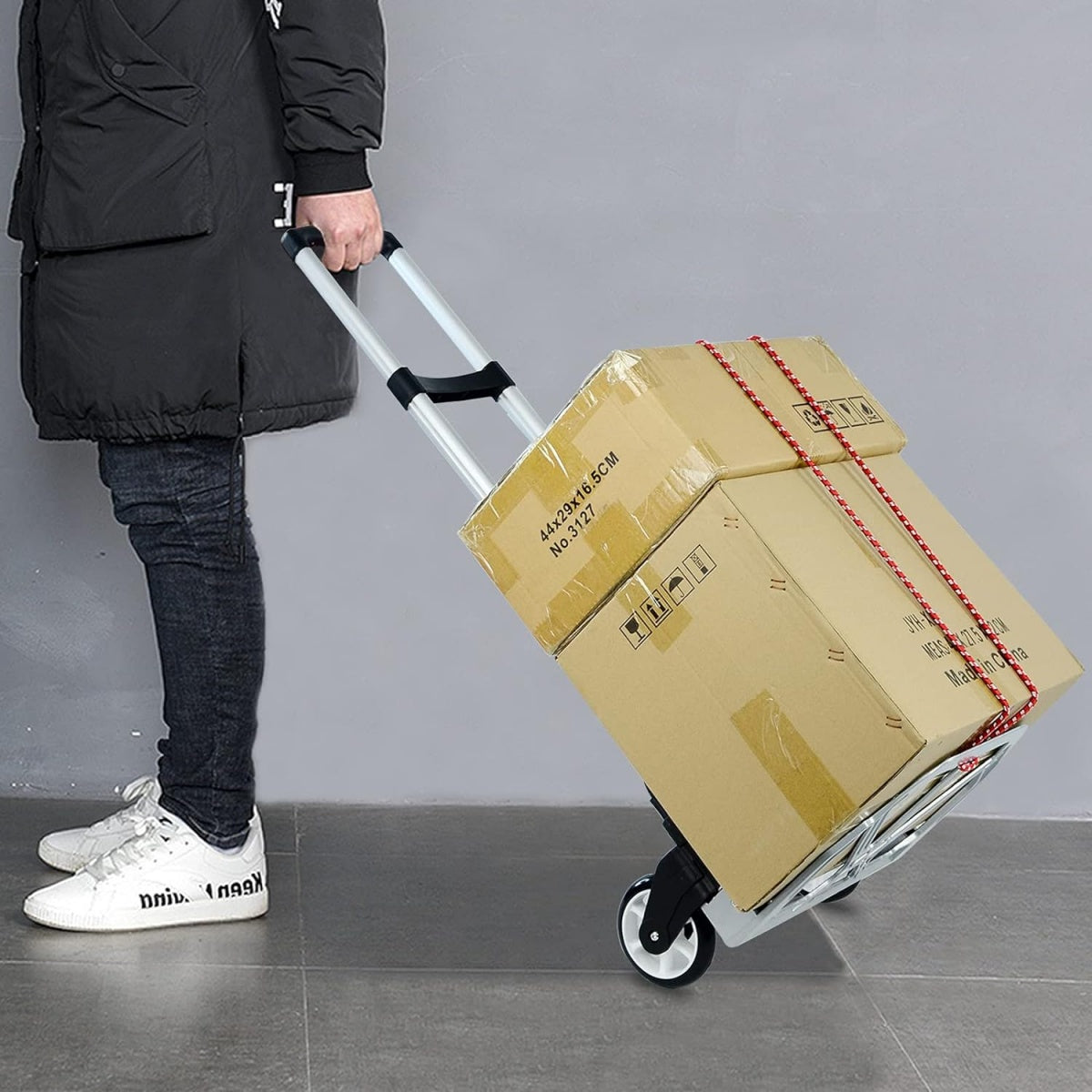 TRANSPORT TROLLEY ALUMINUM / FOLDABLE | 70 KG (RA-60A)