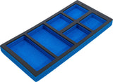 TOOL TRAY 1/3, EMPTY: 6 STORAGE COMPARTMENTS | 408 X 189 X 32 MM (74361)