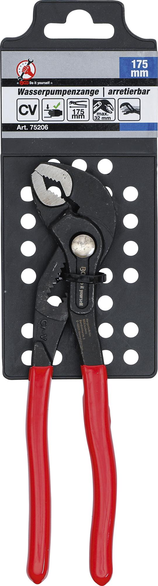 WATER PUMP PLIERS | LOCKING TYPE | 175 MM (75206)