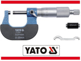 MECHANICAL MICROMETER 25-50MM/0.01MM (YT-72301)