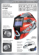 AUTO- DARKENING WELDING HELMET (YT-73921)