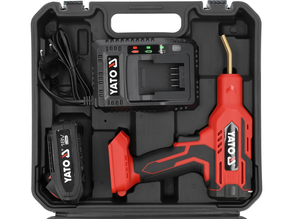 PLASTIC WELDER 18V 500˚C - 2AH (YT-824482)