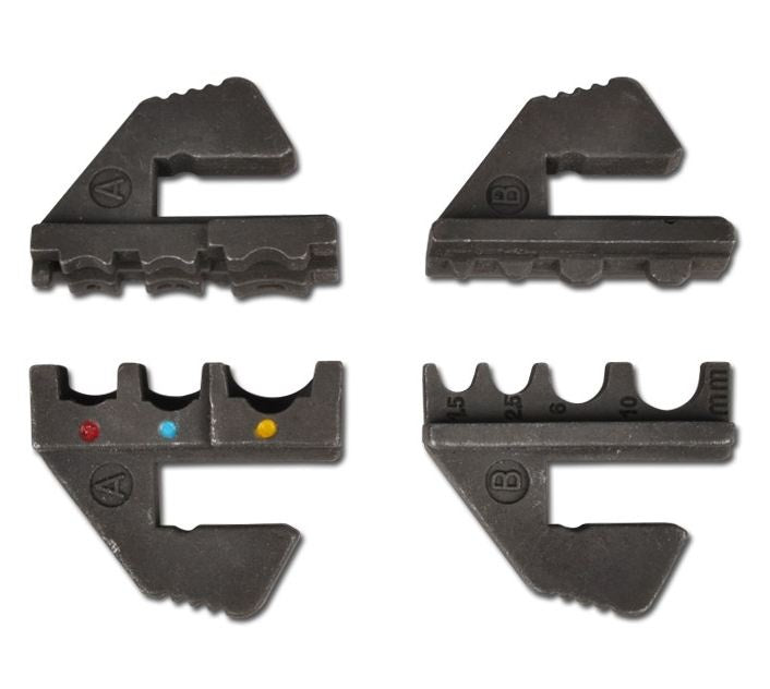 CRIMPING PLIERS SET | WITH 2 PAIRS OF JAWS | WITH CABLE LUG ASSORTMENT | 1000 PCS. (1411)