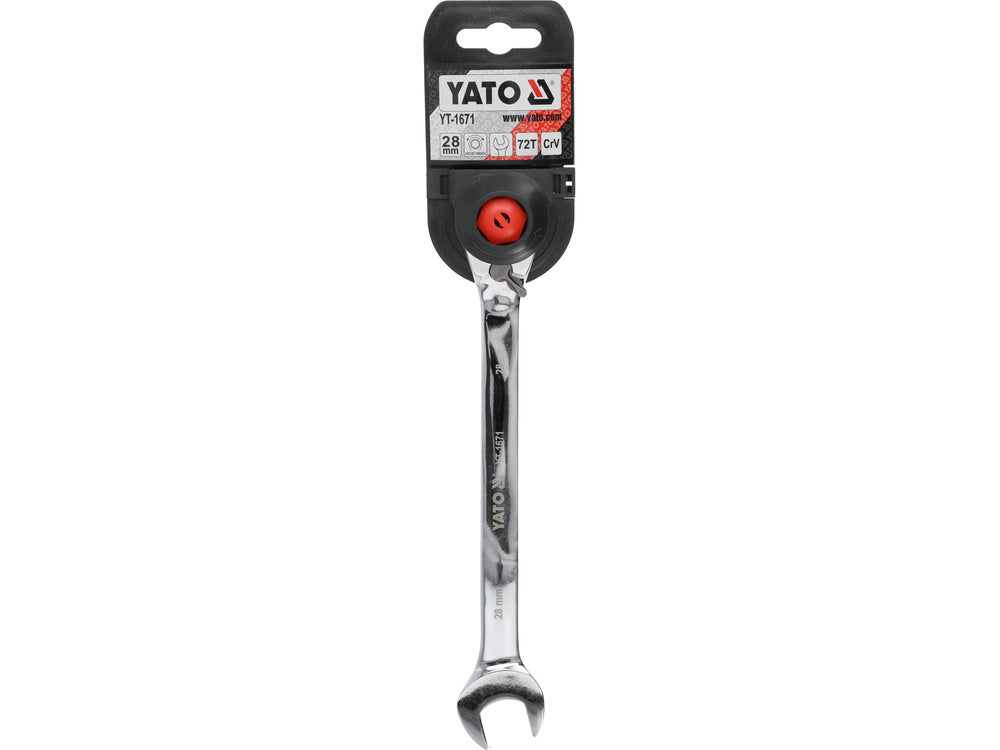 RATCHET COMBINATION WRENCH 28MM (YT-1671)