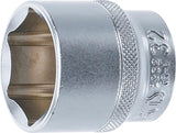 SOCKET, HEXAGON | 12.5 MM (1/2") DRIVE | 32 MM (2932)
