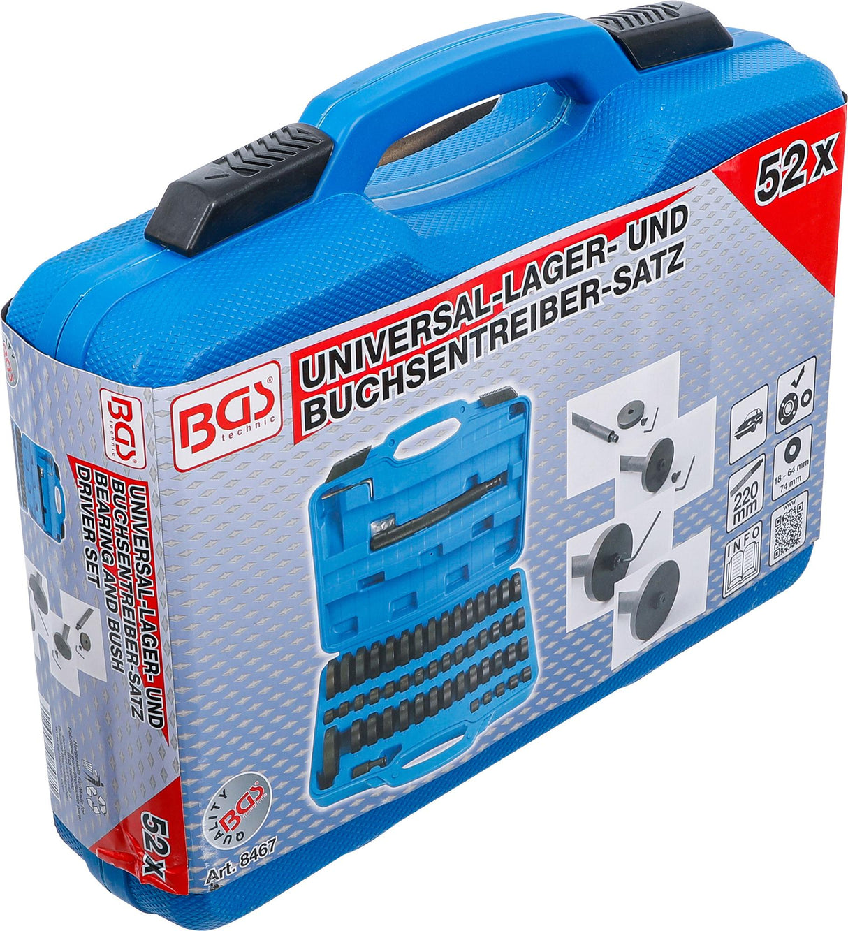 BEARING AND BUSH DRIVER SET | 52 PCS. (8467)